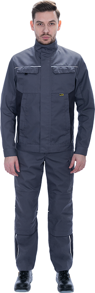 Куртка GT (серый/т.серый)