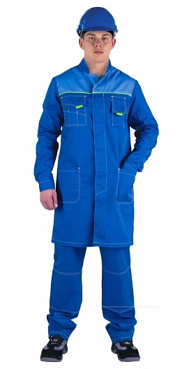 Халат ТУРБО (василёк)