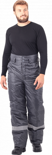 Брюки РОУД зимние (т.серый)