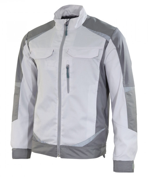 Куртка BRODEKS KS 202 (белый/серый)
