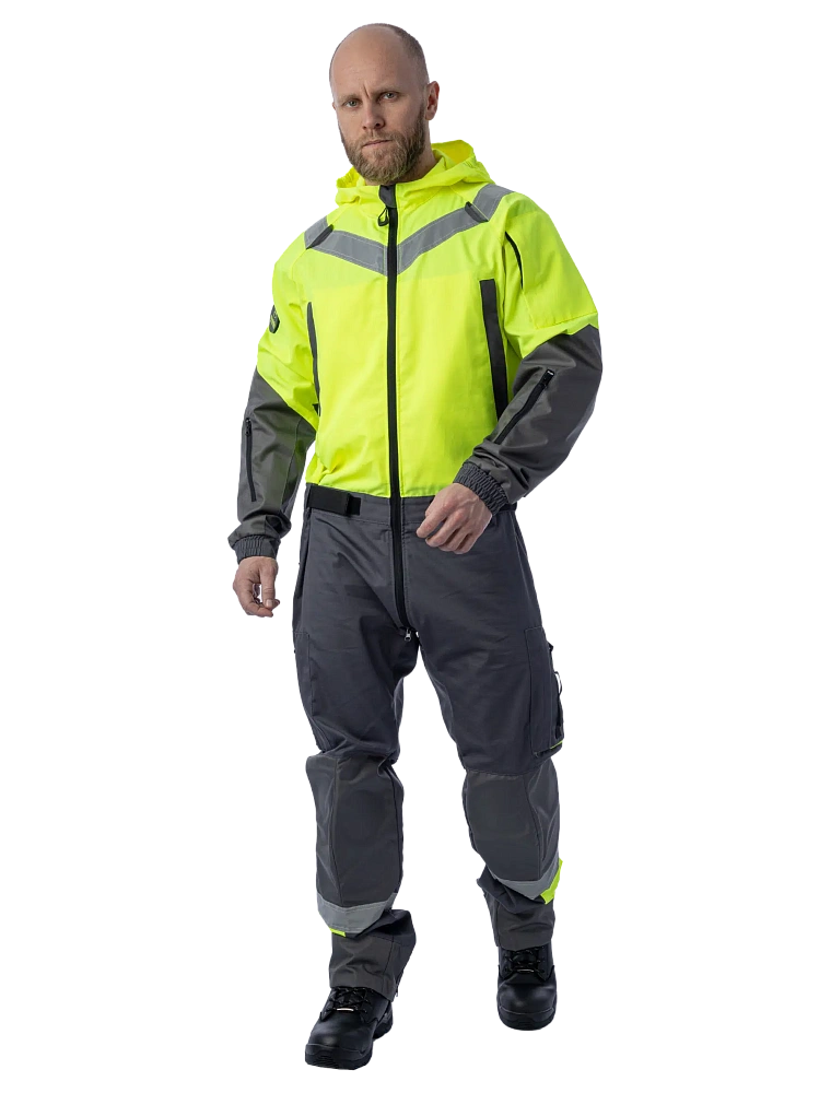 Комбинезон BRODEKS KS 503 (желтый/серый)
