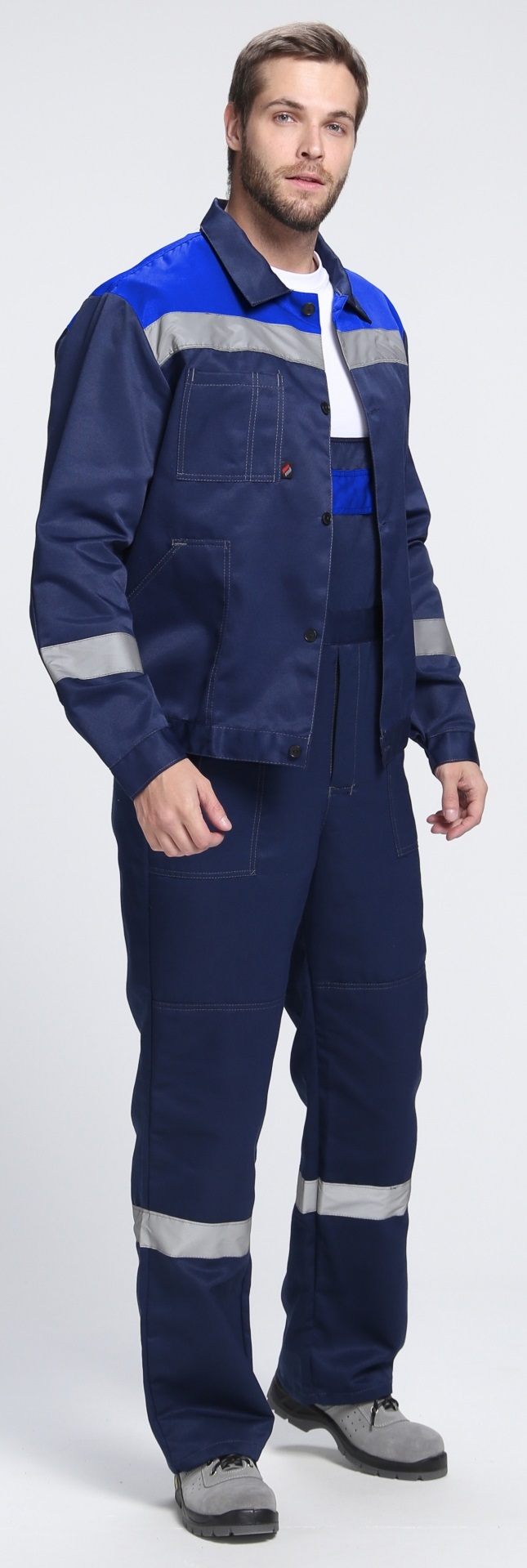 Костюм ЛИГОР-2 СОП У. с ПК (т.синий/васильковый)