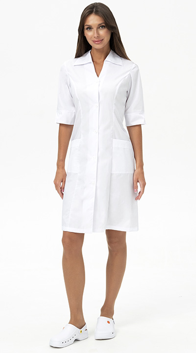 Халат СНЕЖАНА (белый)