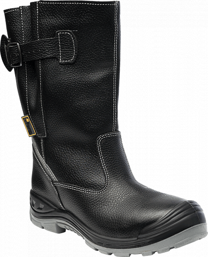 Сапоги TURBO ПУ/Нитрил хромовые с КП