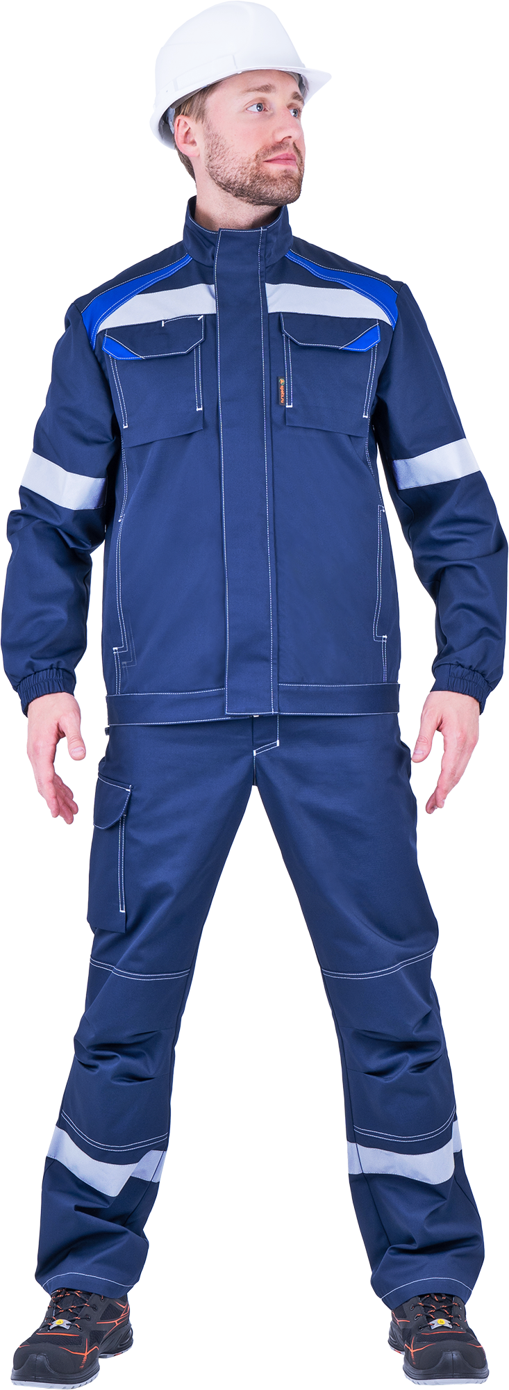 Костюм СТАРАТЕЛЬ с БР (синий)