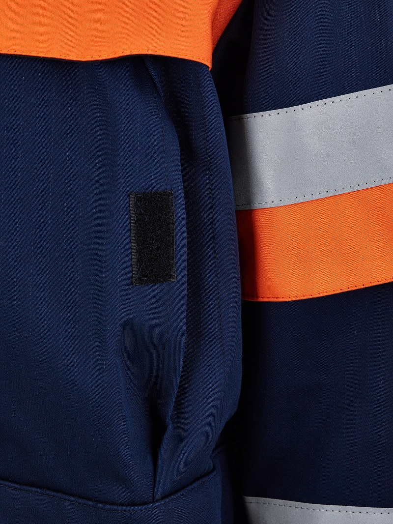 Костюм ЭНЕРГИЯ-АНТИГНУС-Б противоэнцефалитный 38,2 кал. с БР (т.синий/оранжевый)