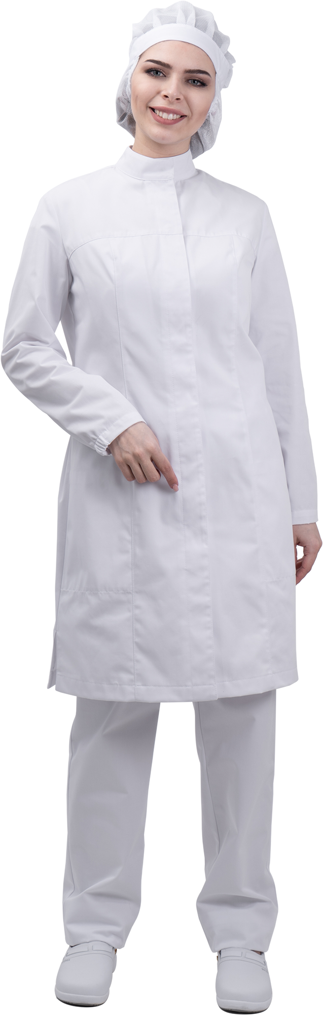 Халат АПРЕЛИЯ ХАССП (белый)