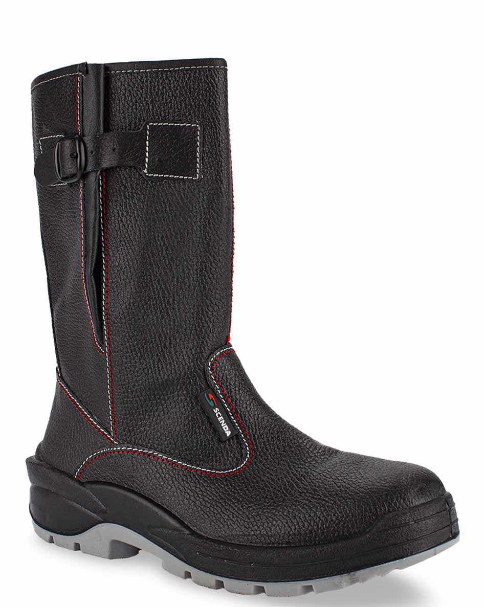 Сапоги РЕДГРЕЙ натуральная кожа ПУ/ТПУ с МП