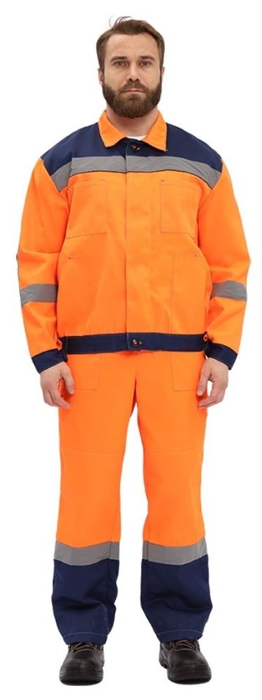 Костюм ЛЕГИОН с ПК (оранжевый/т.синий)