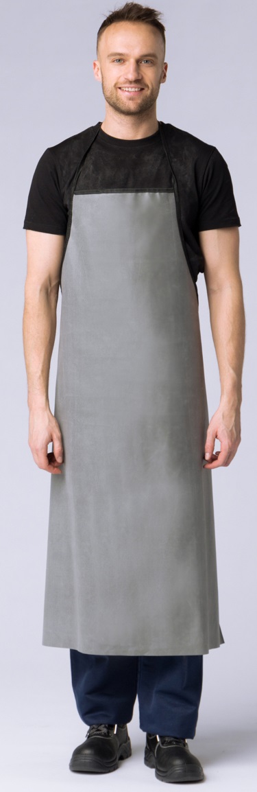 Фартук с КЩС-пропиткой тип Б (серый)