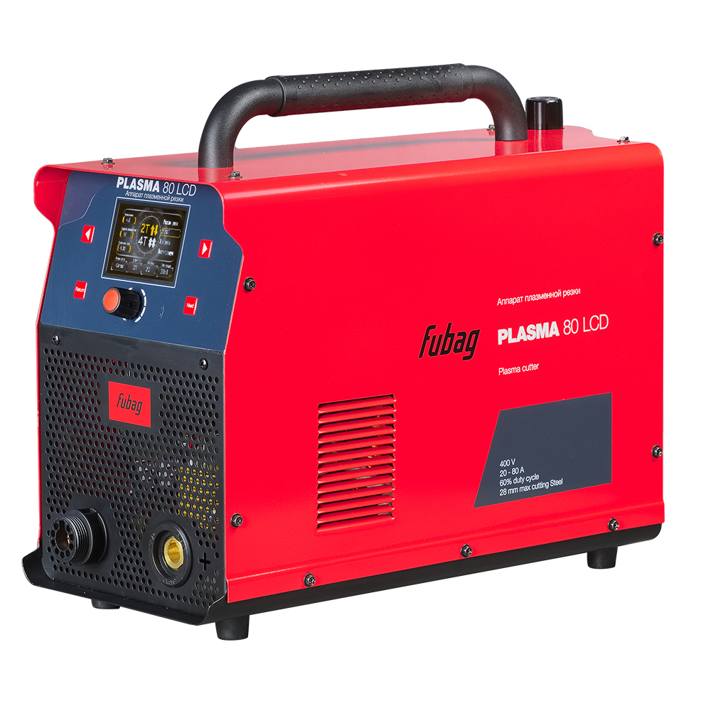 Аппарат плазменной резки FUBAG Plasma 80 LCD+Горелка для плазмореза FB P80 6m