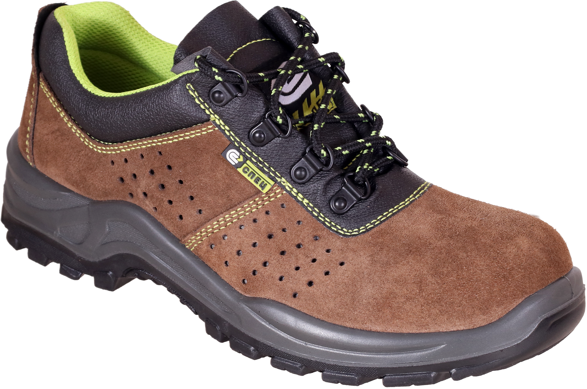 Полуботинки СПЕЦ ПУ/ПУ замшевые с МП