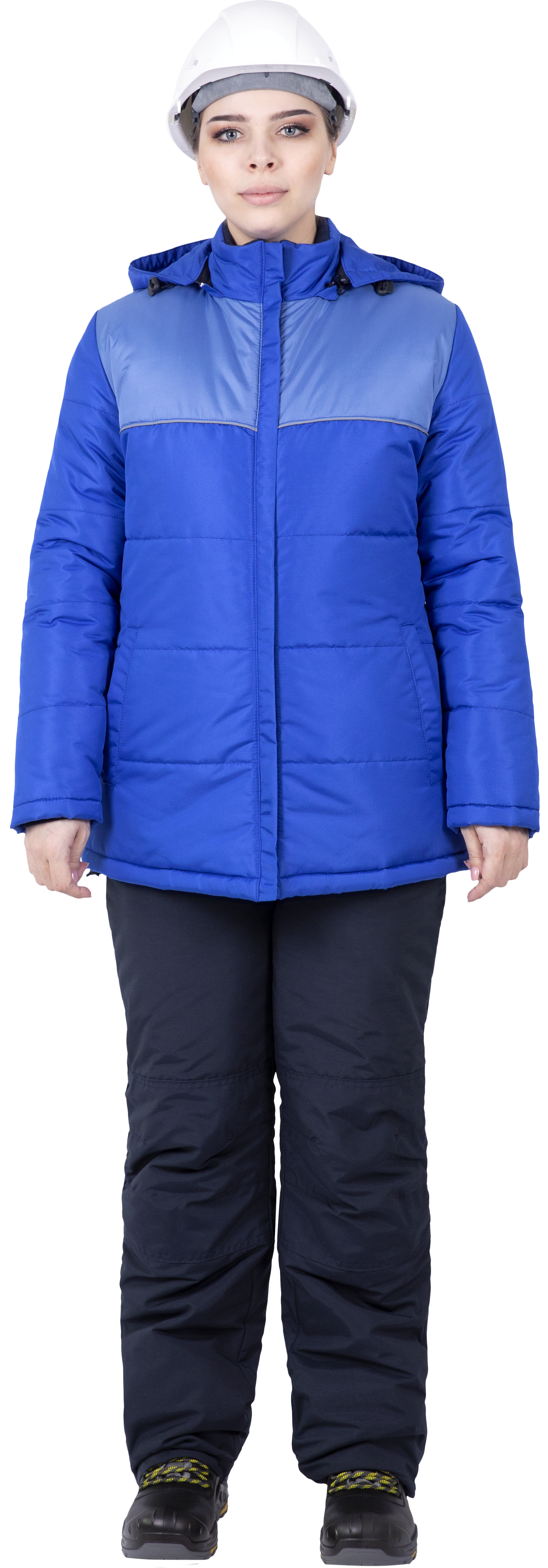 Куртка ЗИМУШКА НЕО женская зимняя (васильковый)