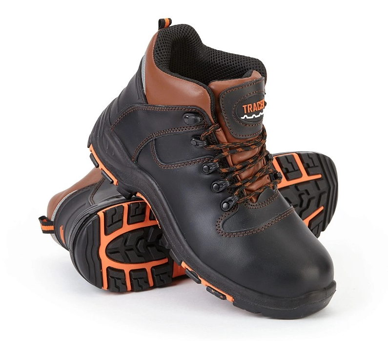 Ботинки ТРЕЙСЕР-БОСС с КП и КС (черный/коричневый)