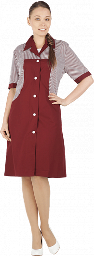 Халат ФИЕСТА (бордо)