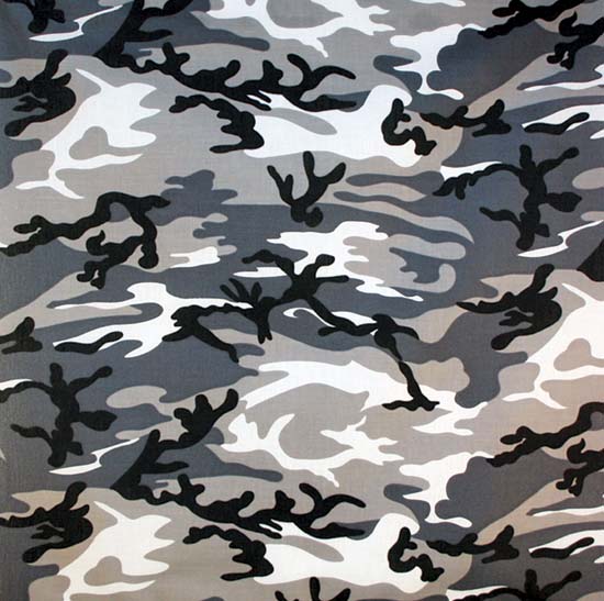 Бандана Белый медведь (серый)