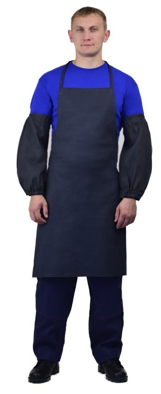 Нарукавники х/б диагональ пл.200 гр/м2 (черный)