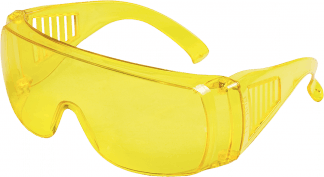 Очки ЗАЩИТА, (тип Люцерна) желтые