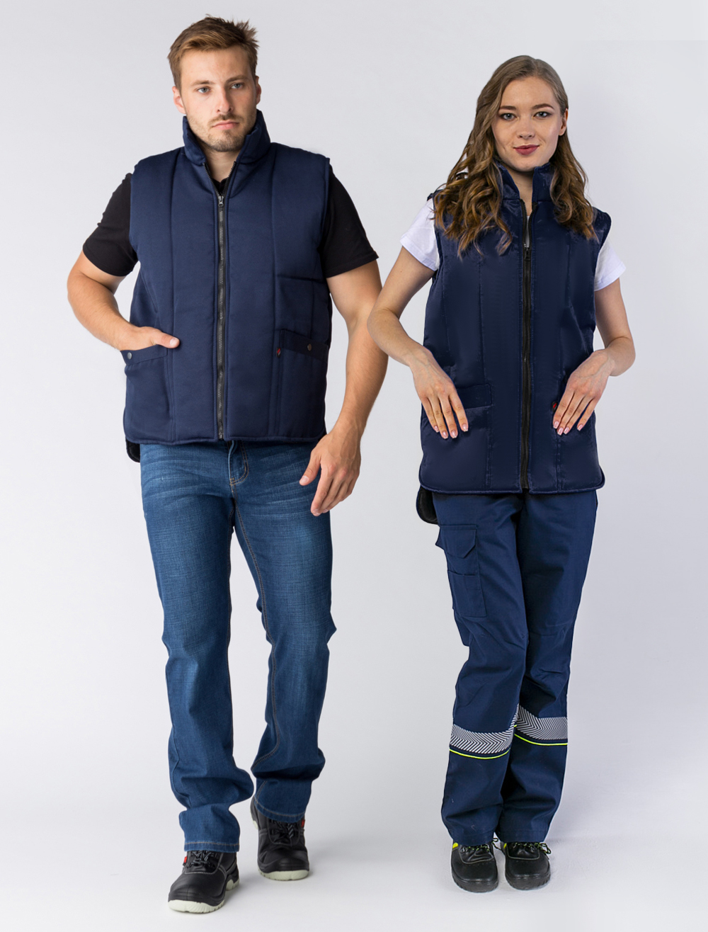 Жилет УНИВЕРСАЛЬНЫЙ зимний (т.синий)