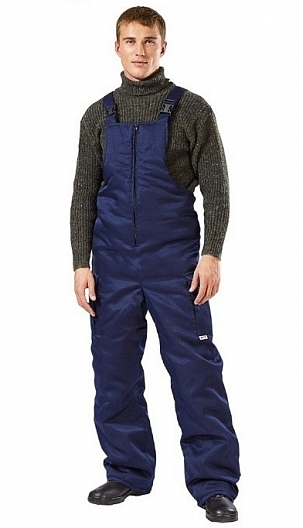 Полукомбинезон ГУЛЛИВЕР зимний (т.синий)