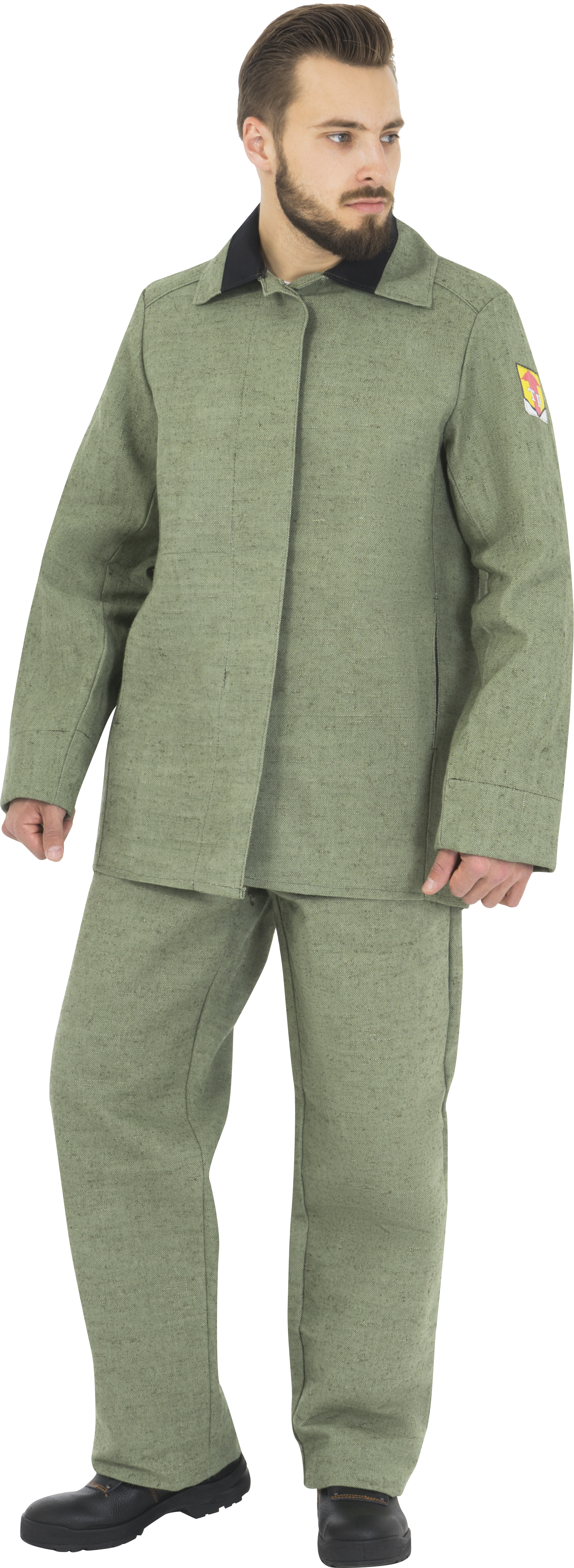 Костюм СВАРЩИК 2 класс брезент 550 с БР (хаки)