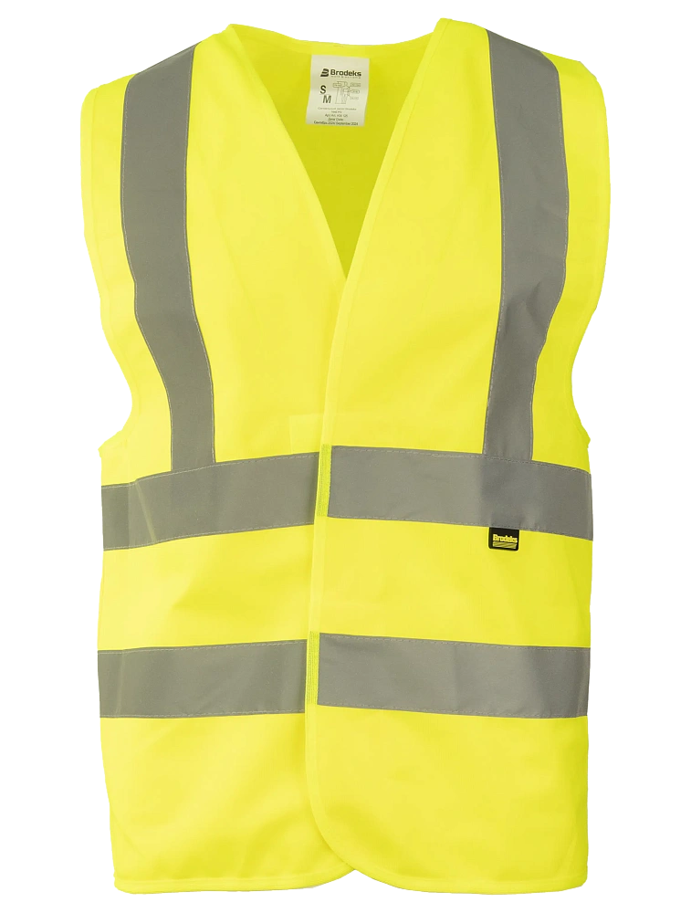Сигнальный жилет BRODEKS KM 125 (желтый)