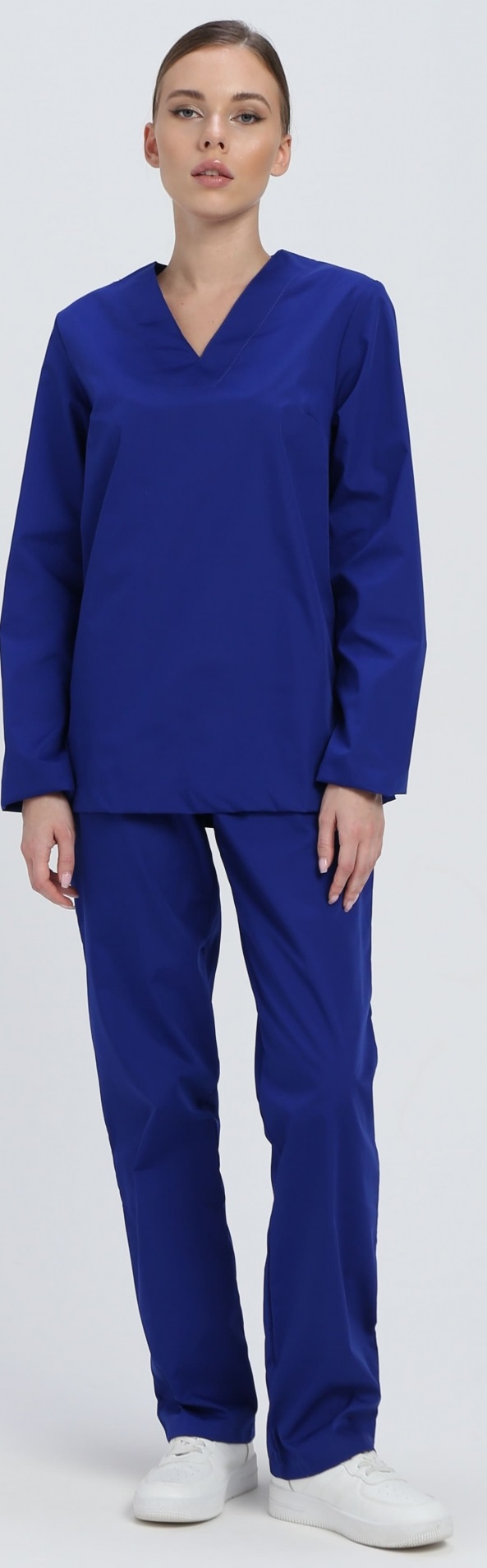 Костюм ХАССП-БАЗА женский (васильковый)