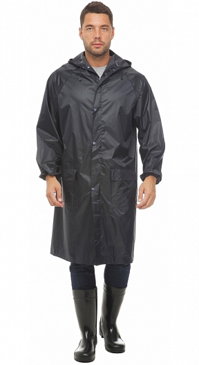 Плащ ДОЖДЬ (черный)