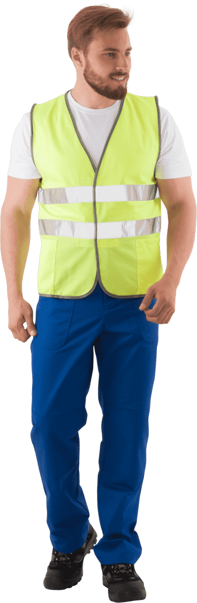 Жилет сигнальный лимонный