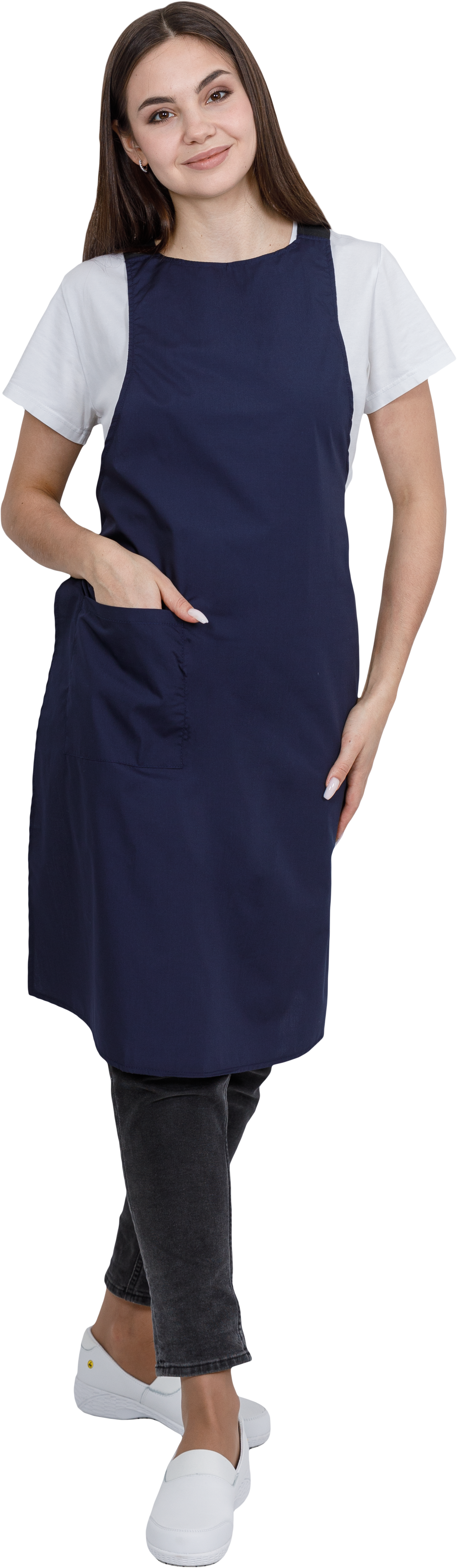 Фартук ЕВРО (т.синий)