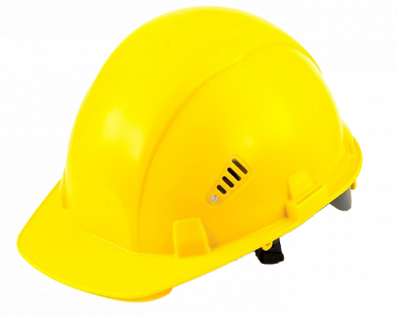 Каска РОСОМЗ™ СОМЗ-55 ФАВОРИТ RAPID 75715 с храповиком (желтый)