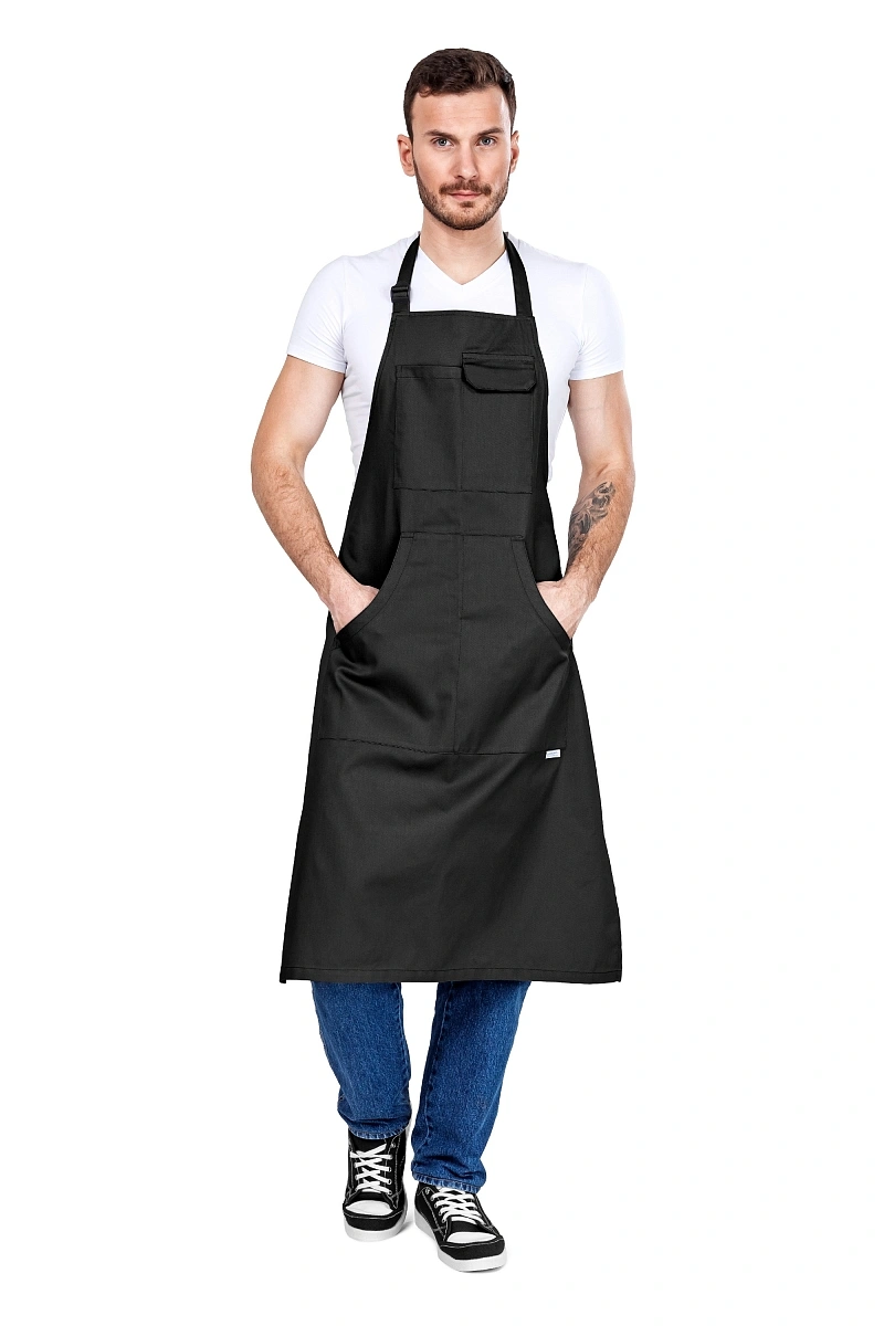 Фартук поварской АРГО (черный)