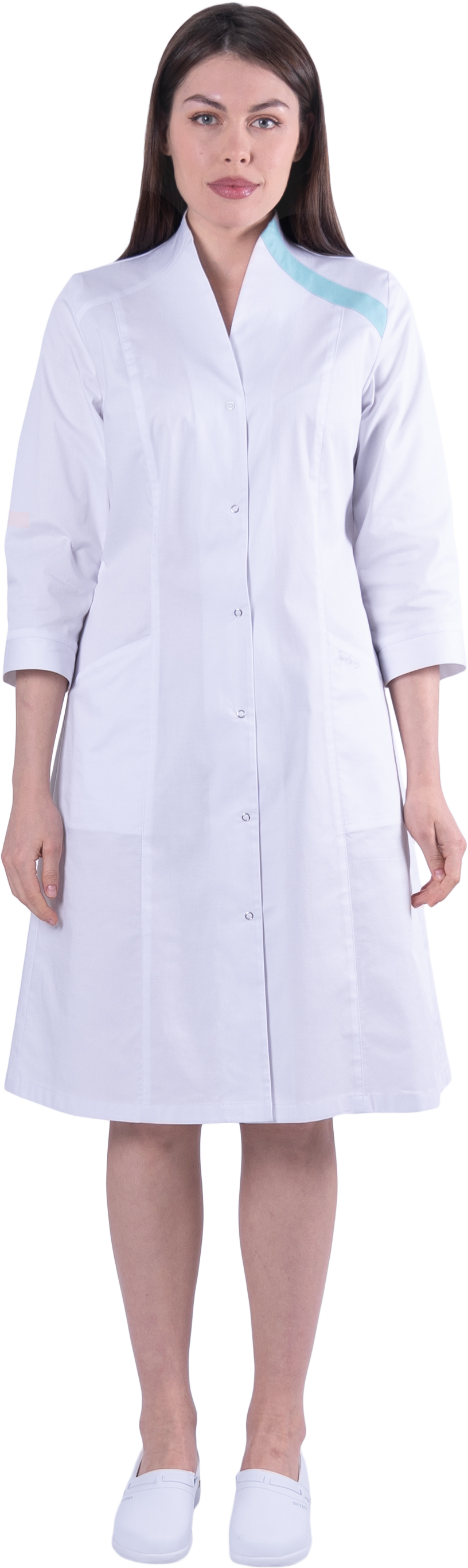 Халат ВОЛНА (белый)