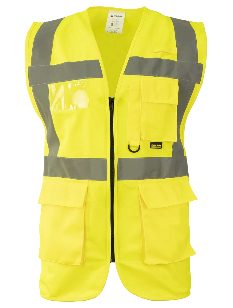 Сигнальный жилет BRODEKS KM 122 (желтый)