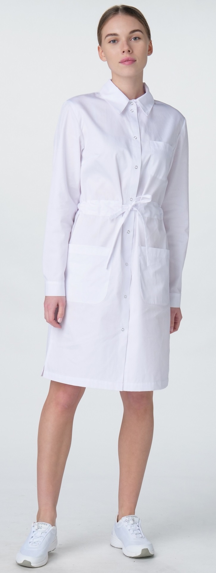 Халат MEDLINE САНСАРА-001 женский (белый)