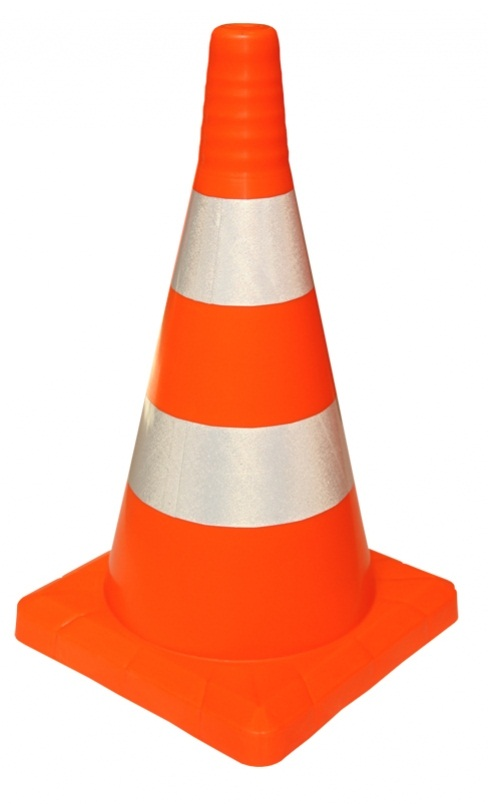 Конус КС-2 светоотражающий 520мм