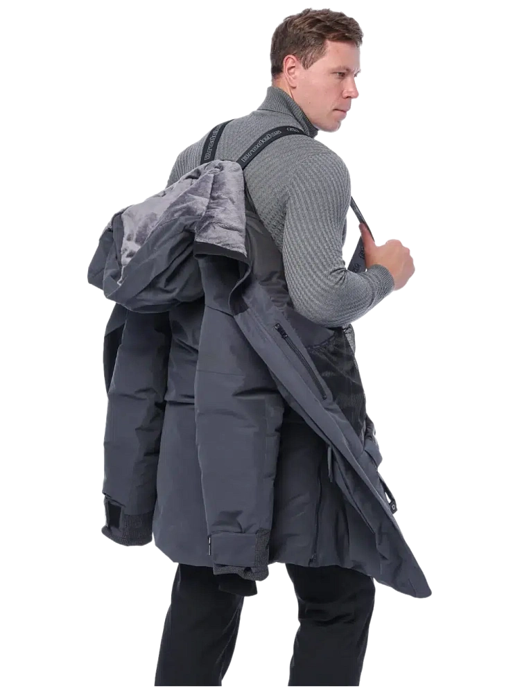 Куртка-парка BRODEKS VIP KW 233 зимняя (т.серый)