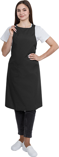 Фартук ЕВРО (черный)