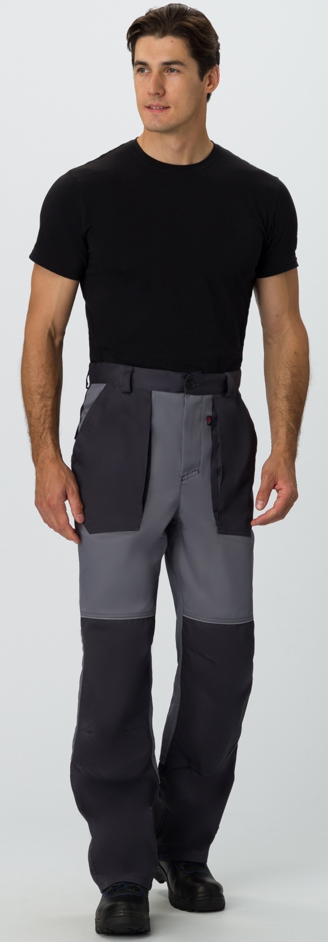 Брюки ЛИДЕР IMP (т.серый/св.серый)