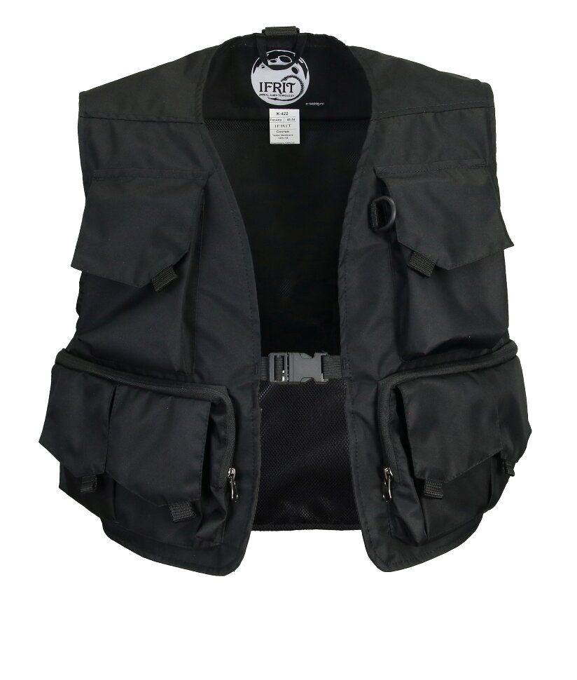 Жилет IFRIT BASILISK разгрузочный укороченный (черный)