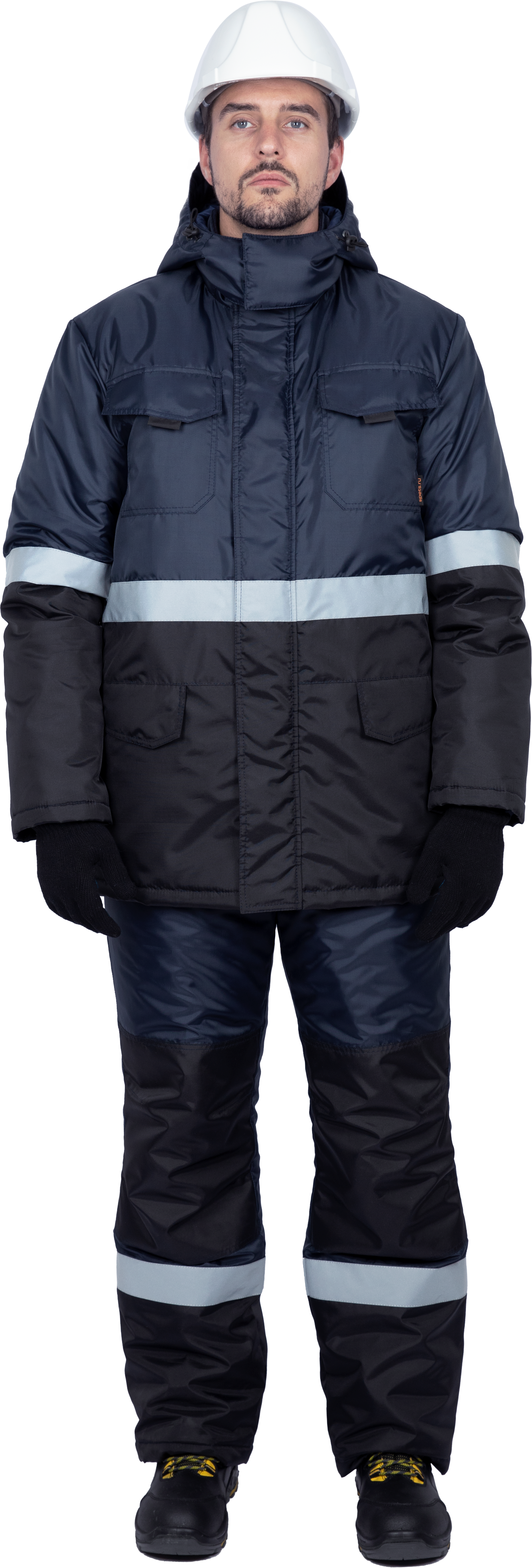 Костюм МЕРКУРИЙ-2 зимний с ПК (т.синий/черный)