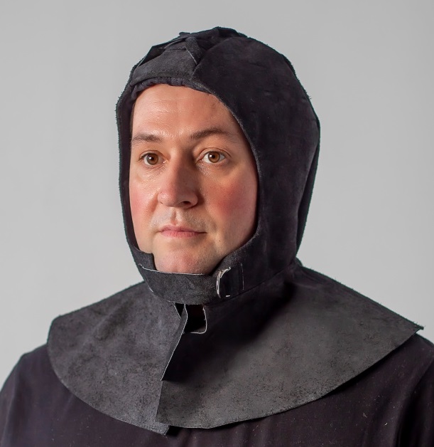 Подшлемник спилковый (чёрный)