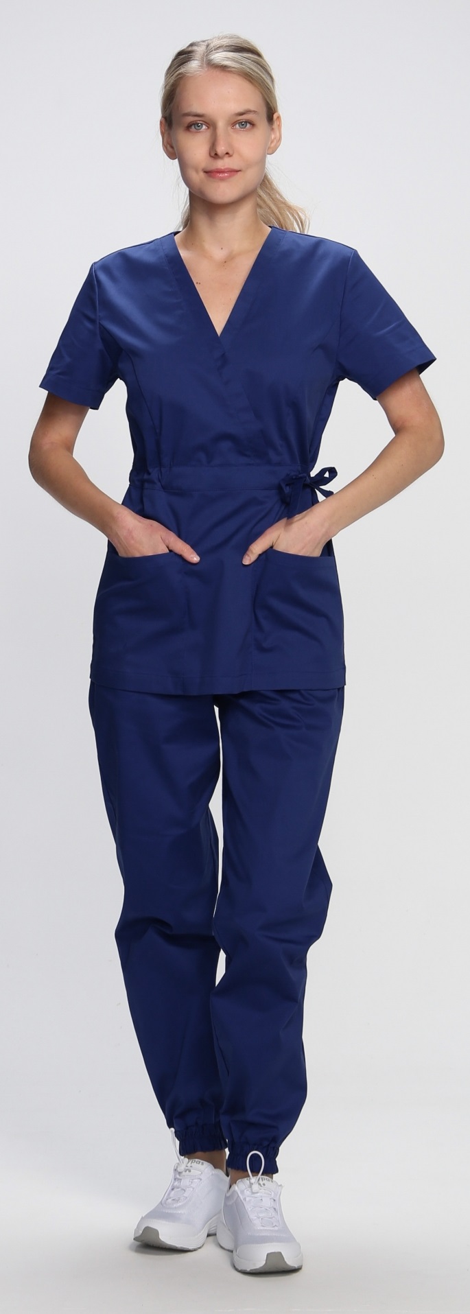 Костюм MEDLINE СИТИ-001 женский с БР (т.синий)