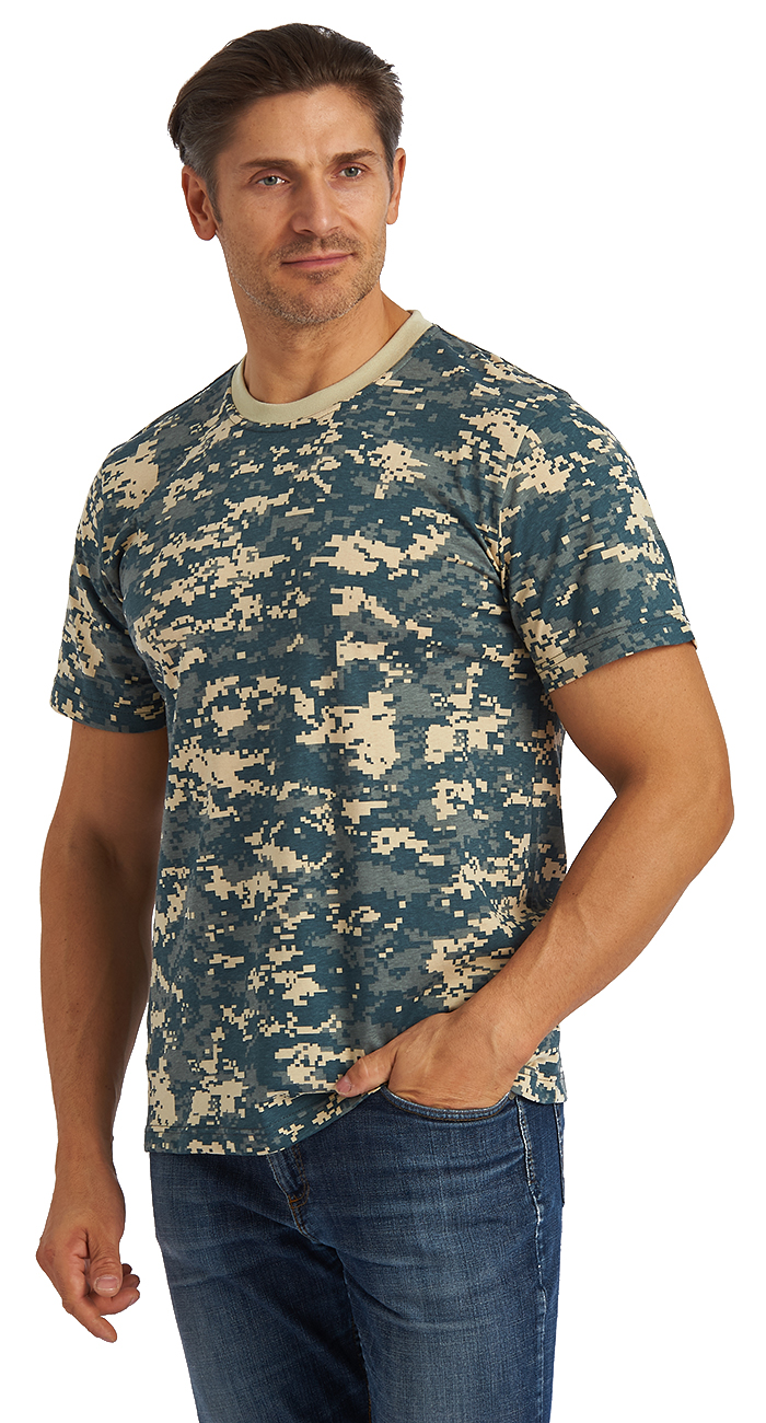 Футболка (кмф cветло-серая цифра)