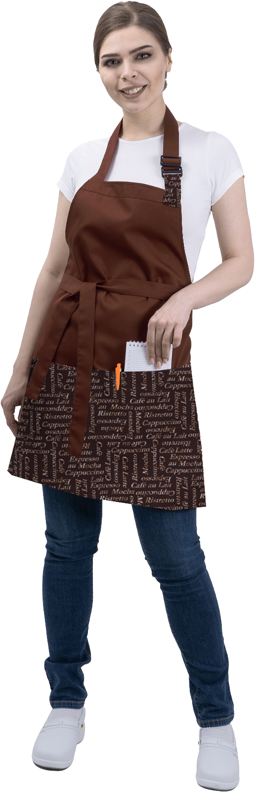 Фартук БАРИСТА (коричневый)
