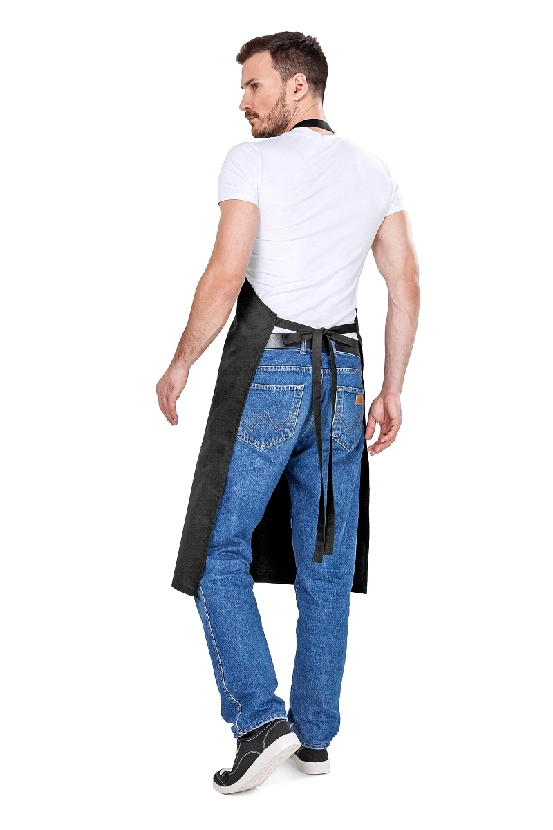 Фартук поварской АРГО (черный)