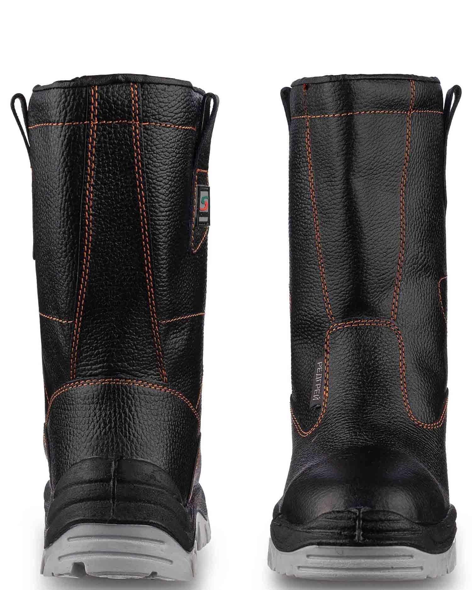 Сапоги РЕДГРЕЙ ПУ/ТПУ натуральная кожа шерст.мех с КП