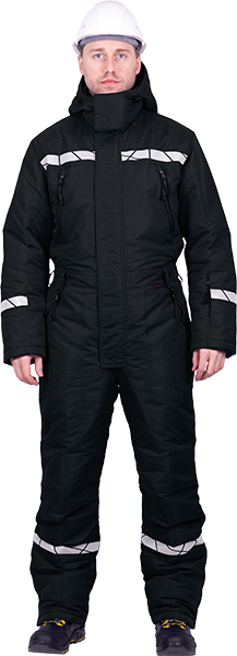 Комбинезон ПИЛОТ зимний (черный)