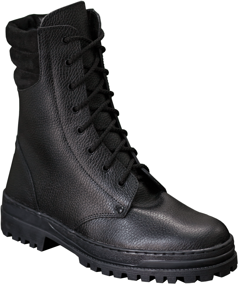 Ботинки СТРАЖНИК высокий берец нат. мех