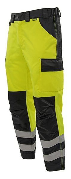 Брюки BRODEKS KS 313 сигнальные (желтый/черный)